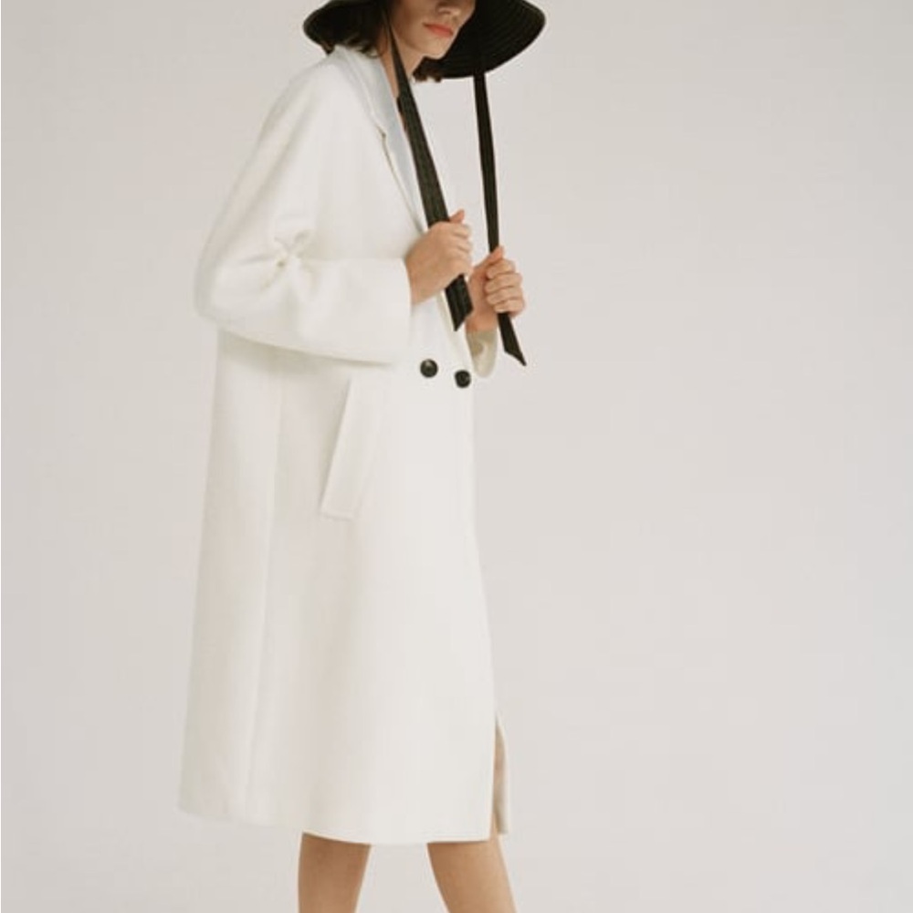 Zara White Coat
